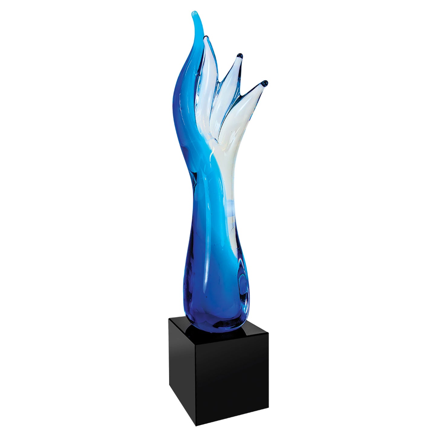 Blue Aspire Art Glass