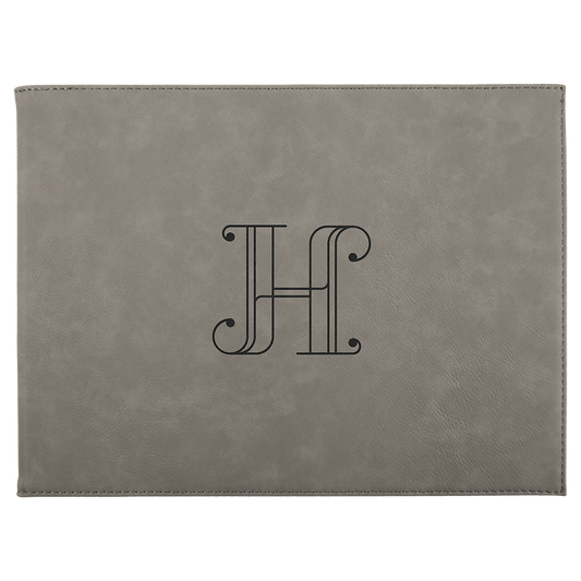 Gray Leatherette Certificate Holders