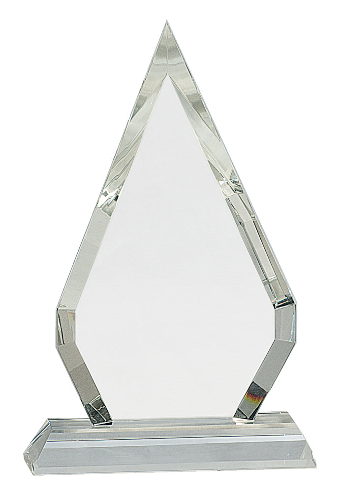 8 1/2" Crystal Diamond on a Clear Crystal Base