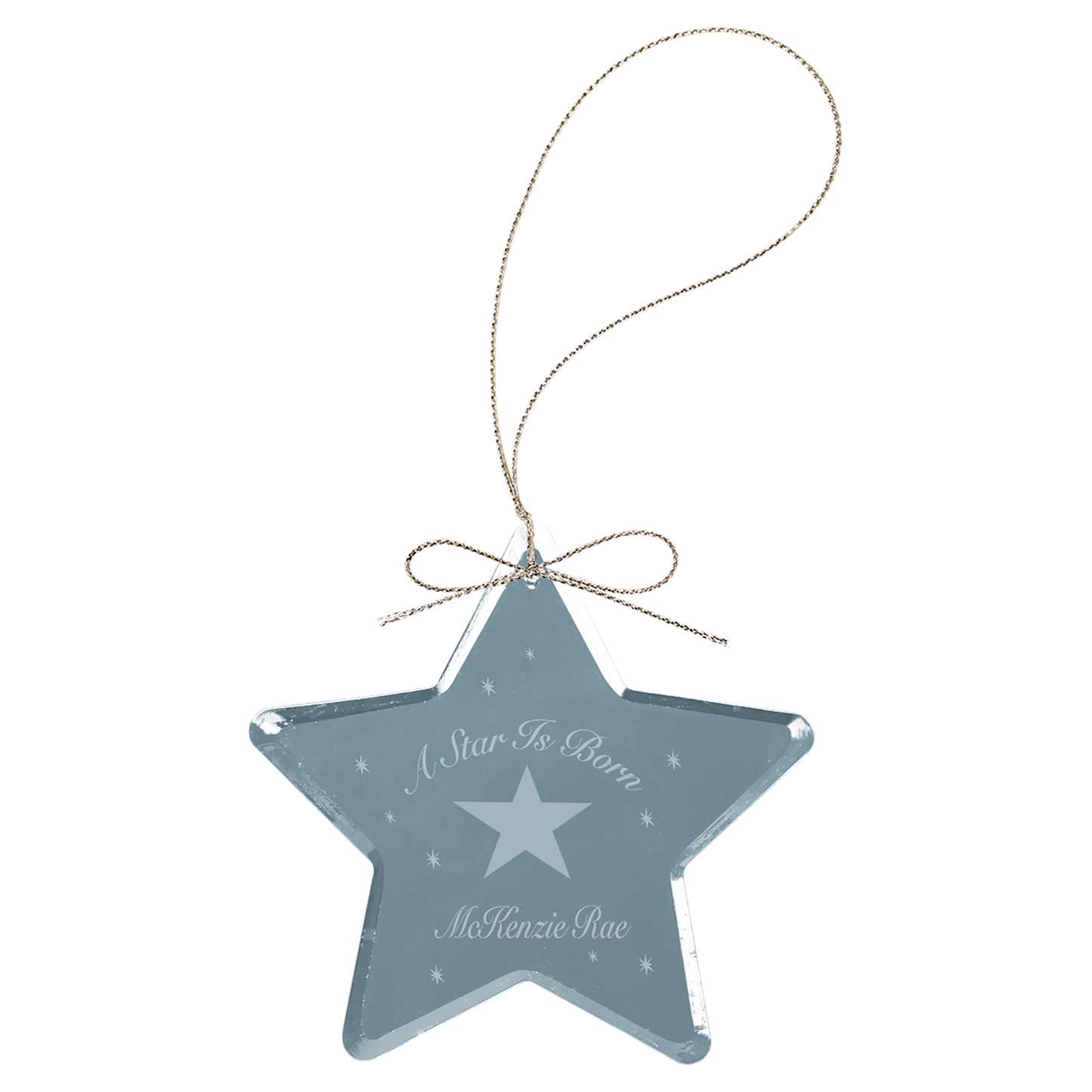 Premier Crystal Star Ornament