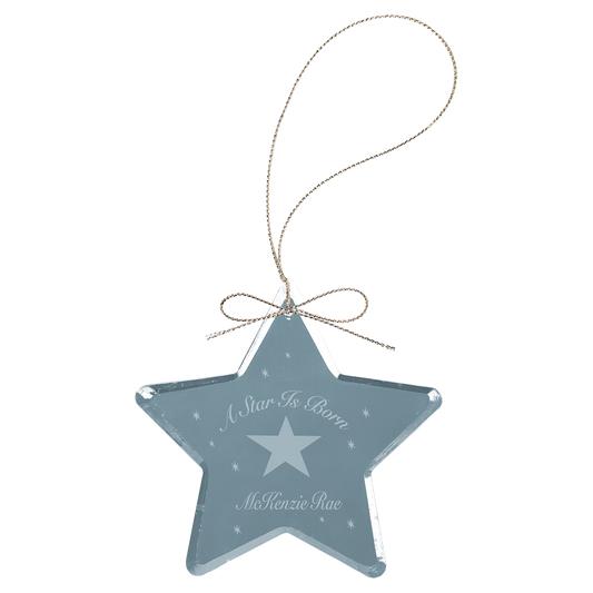 Premier Crystal Star Ornament