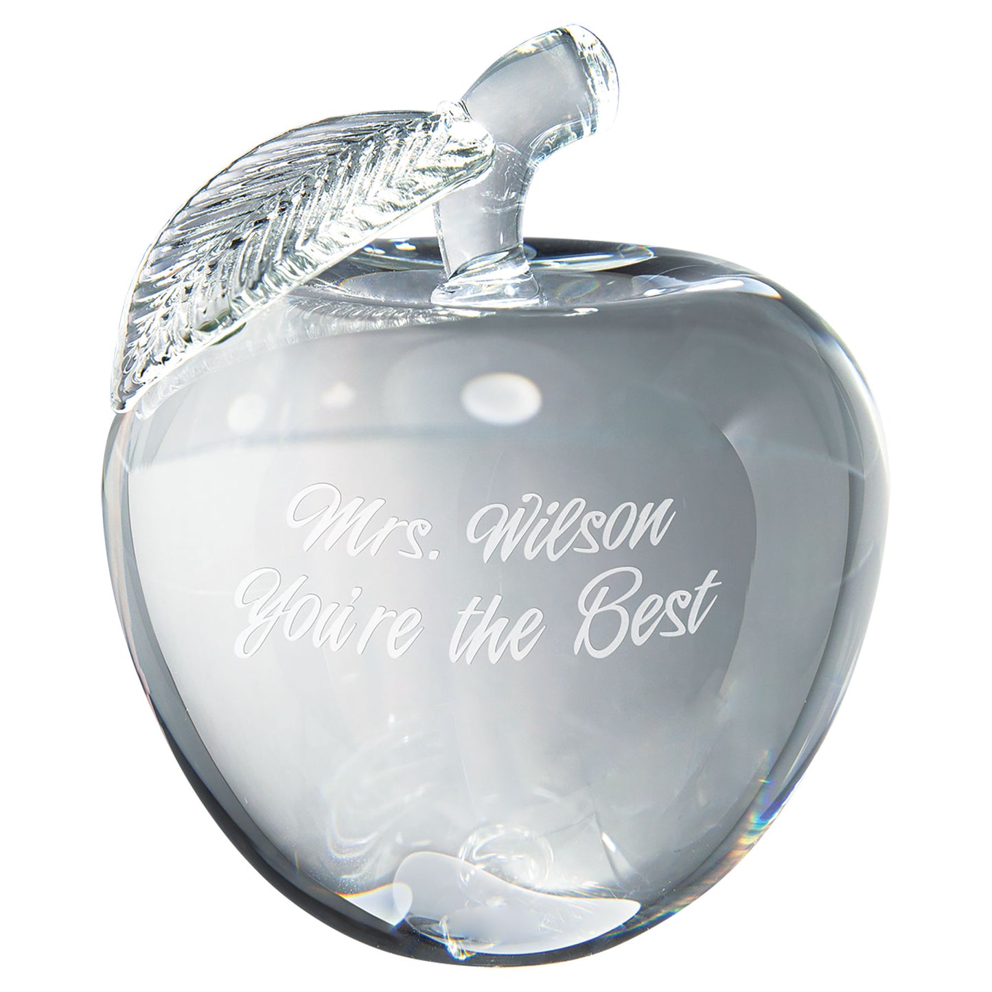 Crystal 3D Clear Apple