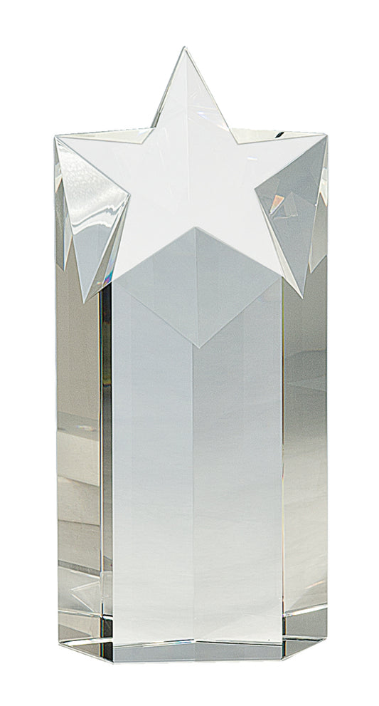 9"  Crystal Star Column