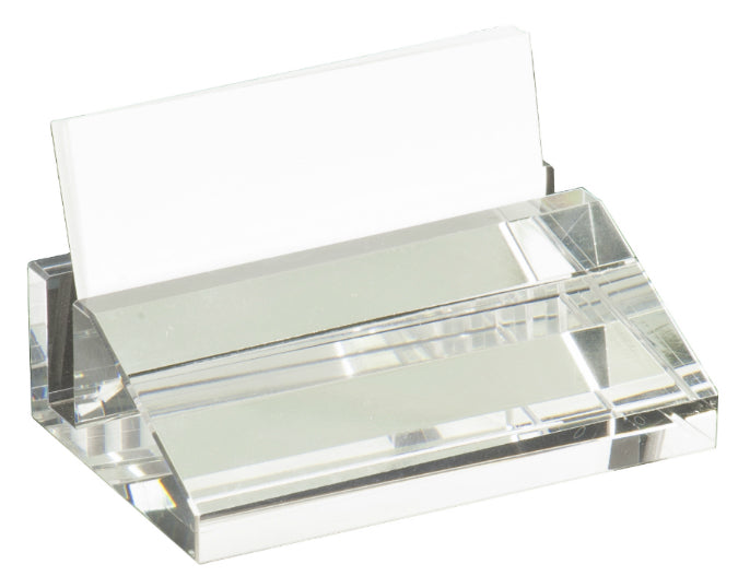 Crystal Business Card Holder