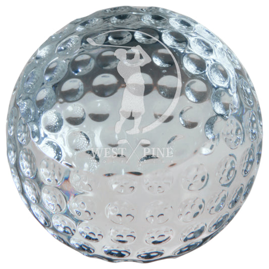 Small Crystal Golf Ball