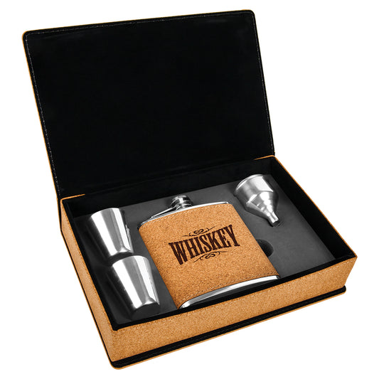 Cork Flask Set