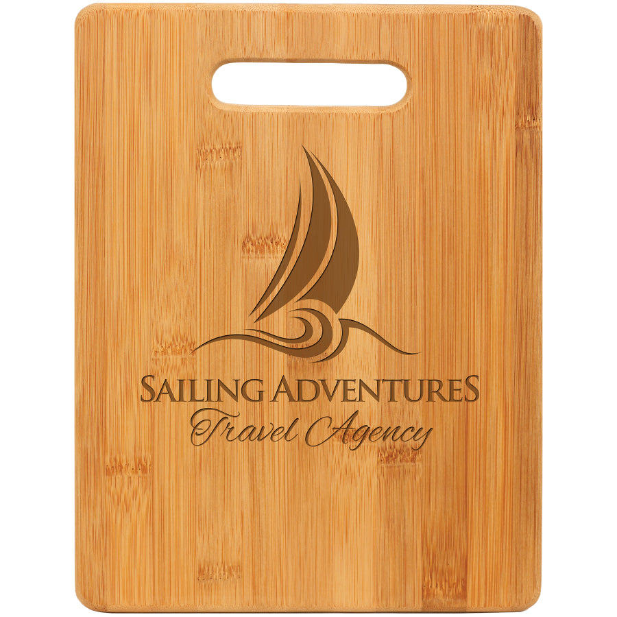 Medium Genuine Bamboo Rectangle Cutting Board