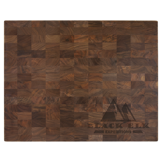 16" x 13" x 1 3/8" Walnut Butcherblock Cutting Board