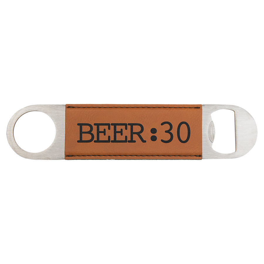 Rawhide Leatherette Bottle Opener