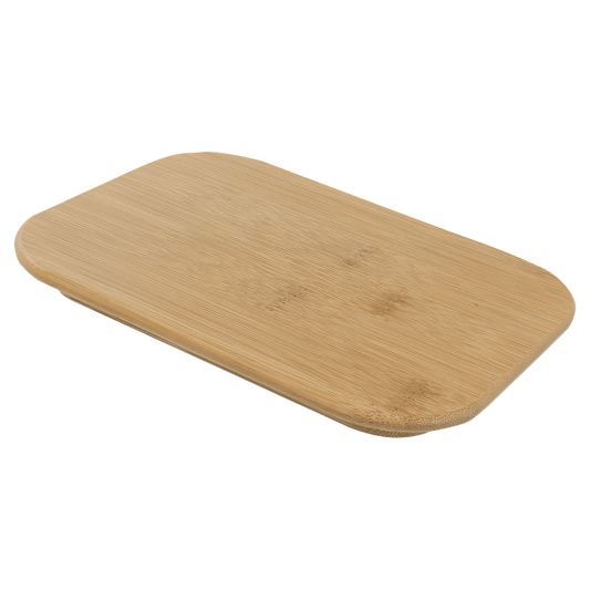 Replacement Bamboo Lid for 21 oz. Rectangle Glass Container