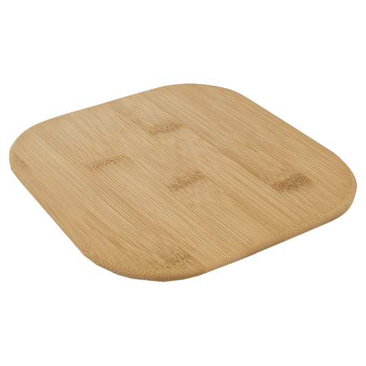 Replacement Bamboo Lid for 27 oz. Square Glass Container