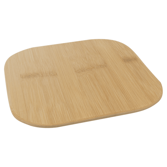 Replacement Bamboo Lid for 37 oz. Square Glass Container