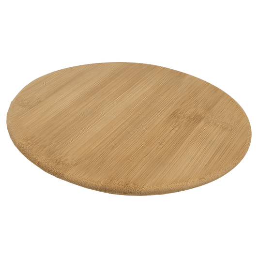 Replacement Bamboo Lid for 32 oz. Round Glass Container