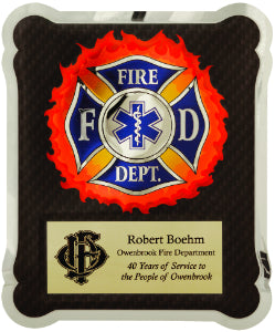 Firefighter/Medical/EMT HERO Plaque