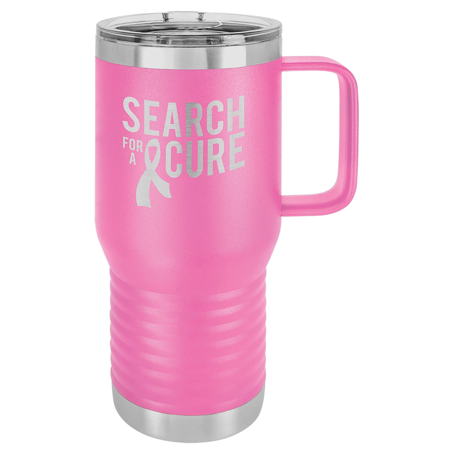 Pink Polar Camel 20 oz. Travel Mug with Slider Lid