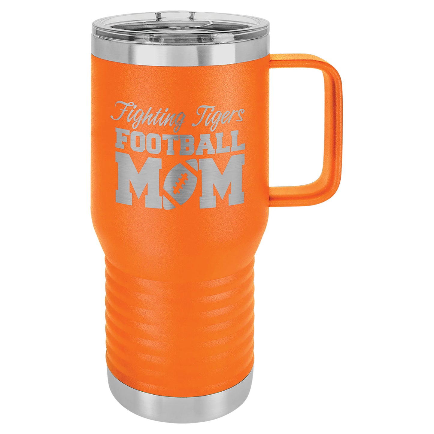 Orange Polar Camel 20 oz. Travel Mug with Slider Lid