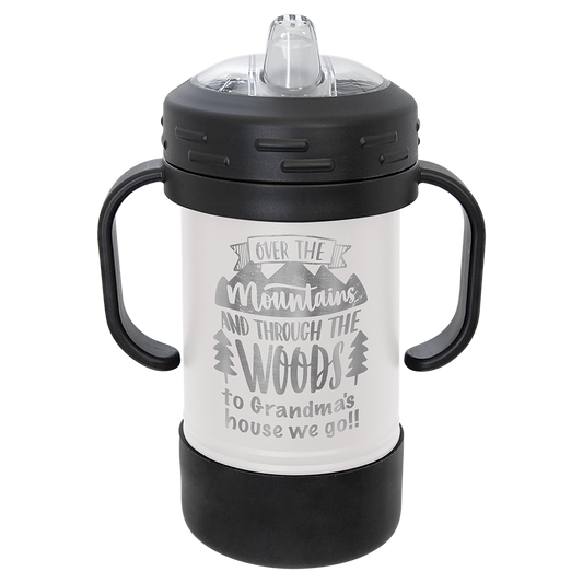 White 10 oz. Sippy Cup