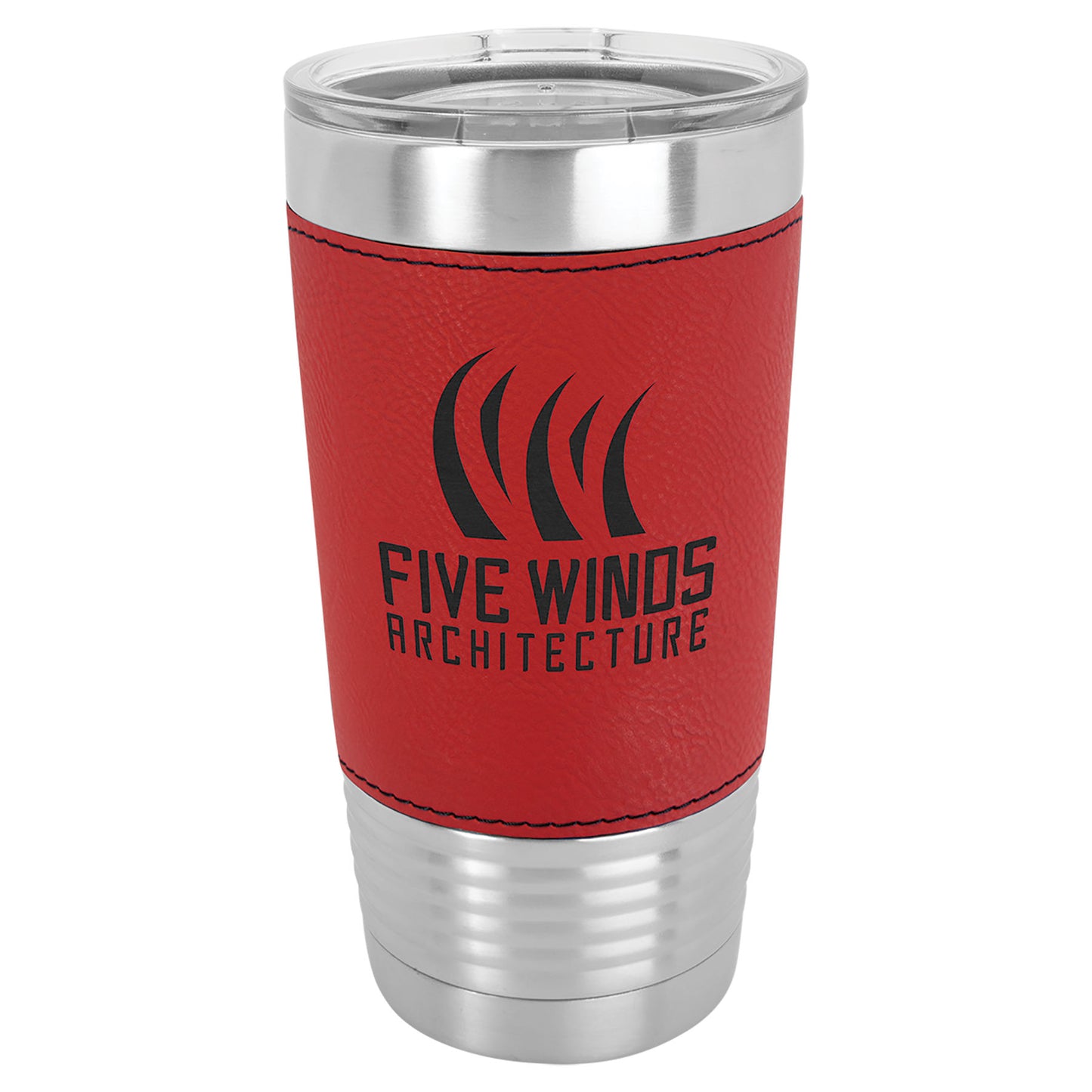 Red Polar Camel 20 oz. Leatherette Grip Tumbler