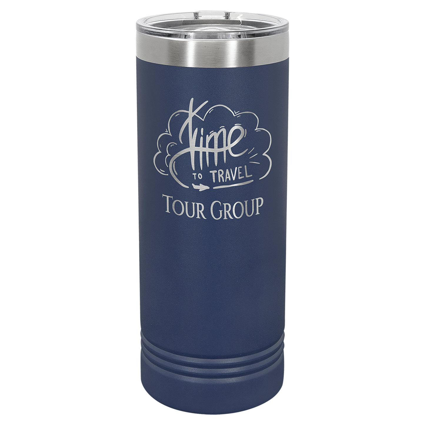 Navy Blue 22 oz. Polar Camel Skinny Tumbler with Slider Lid