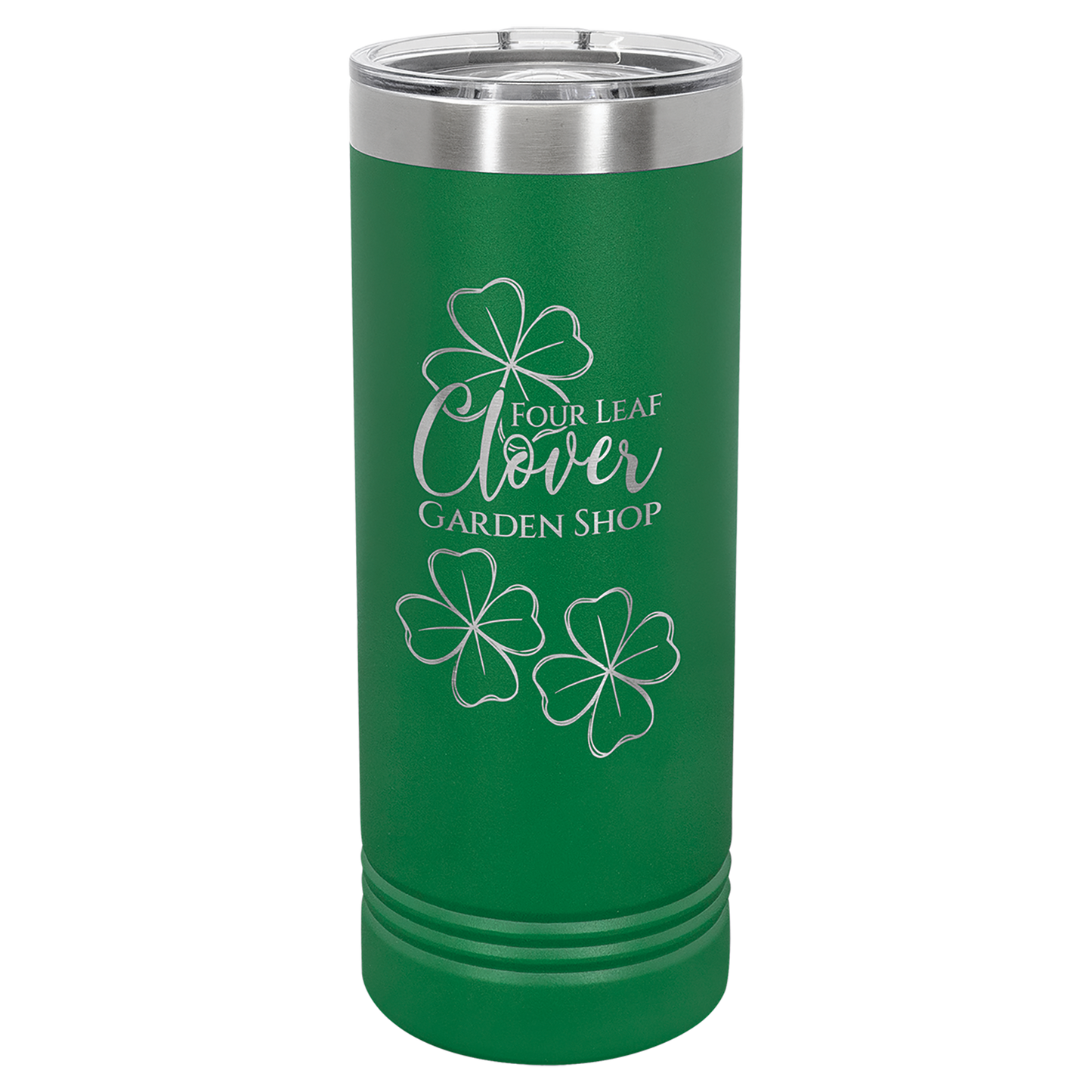 Green 22 oz. Polar Camel Skinny Tumbler with Slider Lid