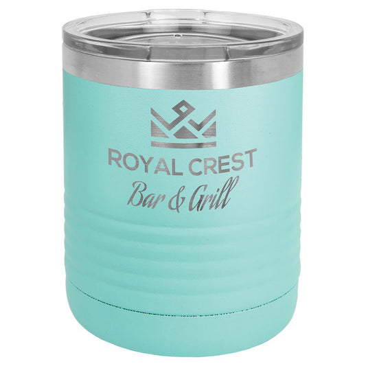 Teal 10 oz. Polar Camel Ringneck Tumbler with Clear Lid