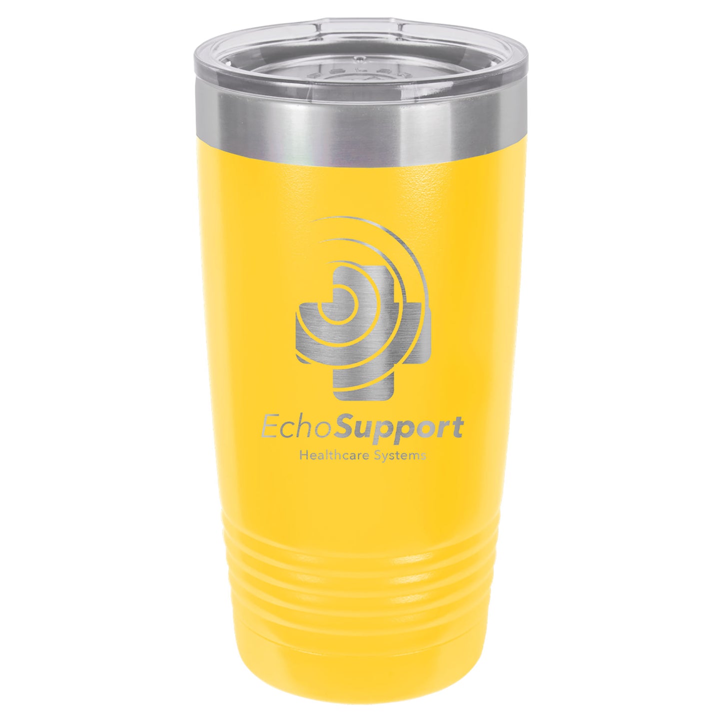 Yellow 20 oz. Polar Camel Ringneck Tumbler with Clear Lid