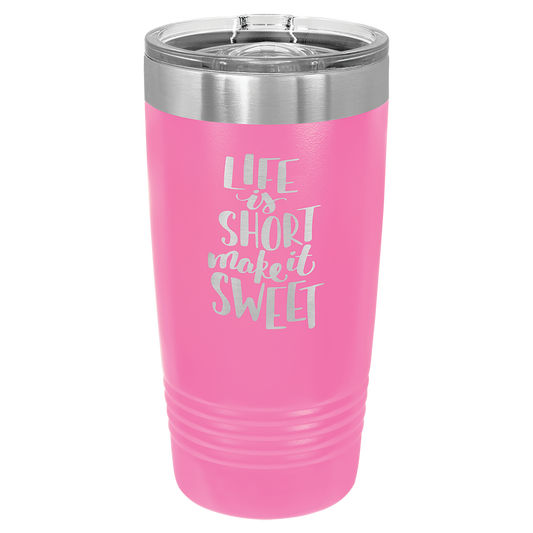 Pink 20 oz. Polar Camel Ringneck Tumbler with Slider Lid