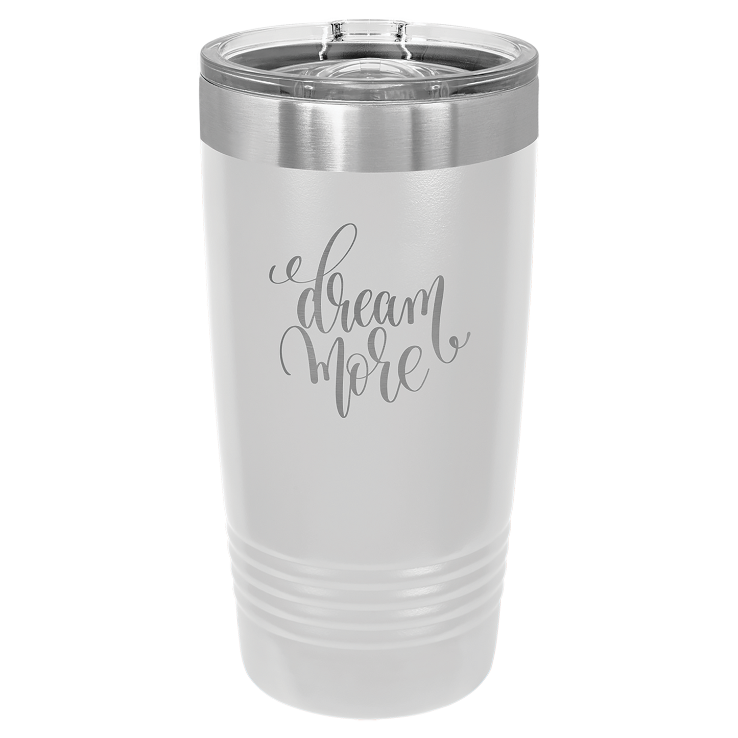 White 20 oz. Polar Camel Ringneck Tumbler with Slider Lid