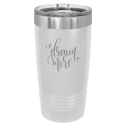 White 20 oz. Polar Camel Ringneck Tumbler with Slider Lid