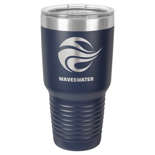 Navy Blue 30 oz. Polar Camel Ringneck Tumbler with Lid