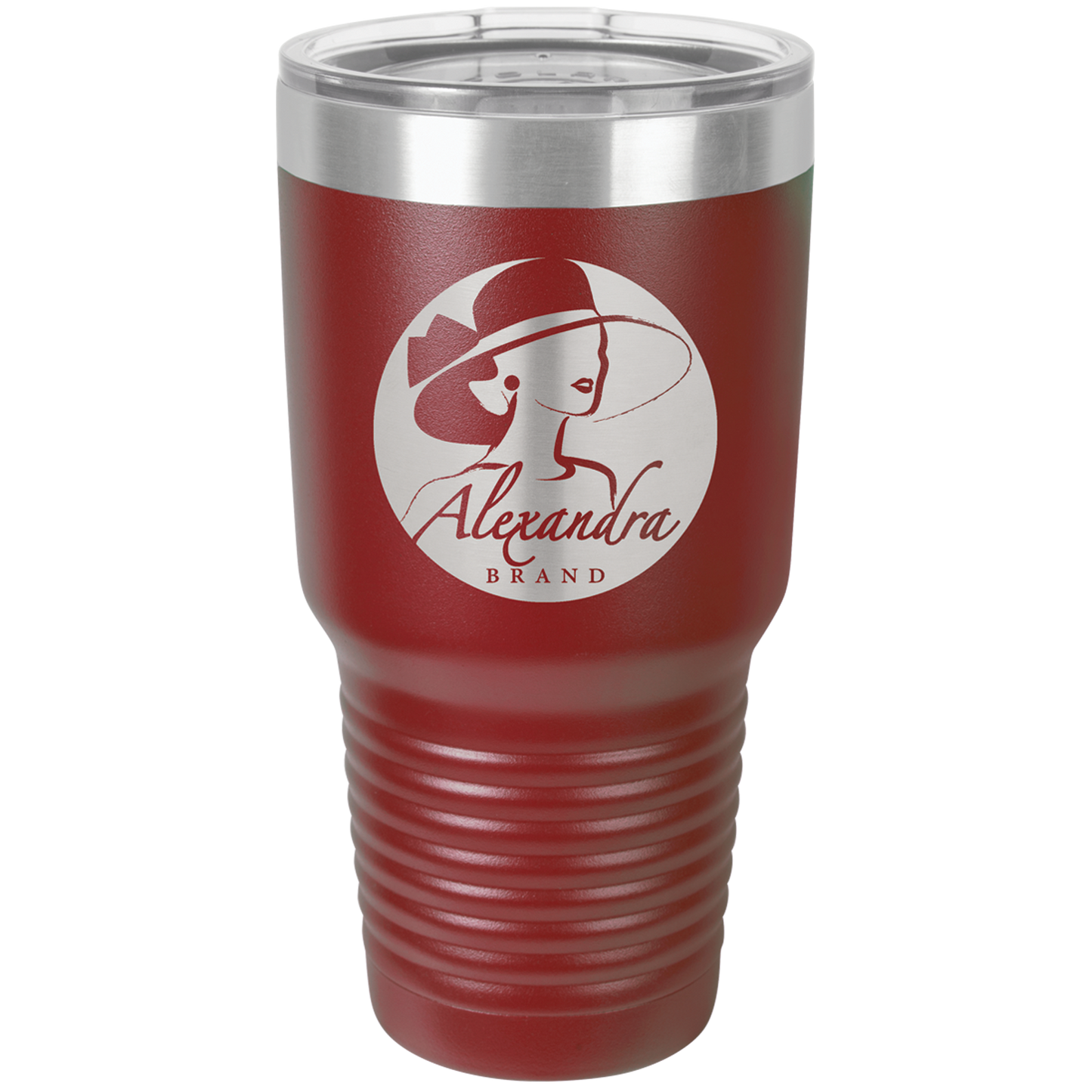 Maroon 30 oz. Polar Camel Ringneck Tumbler with Lid