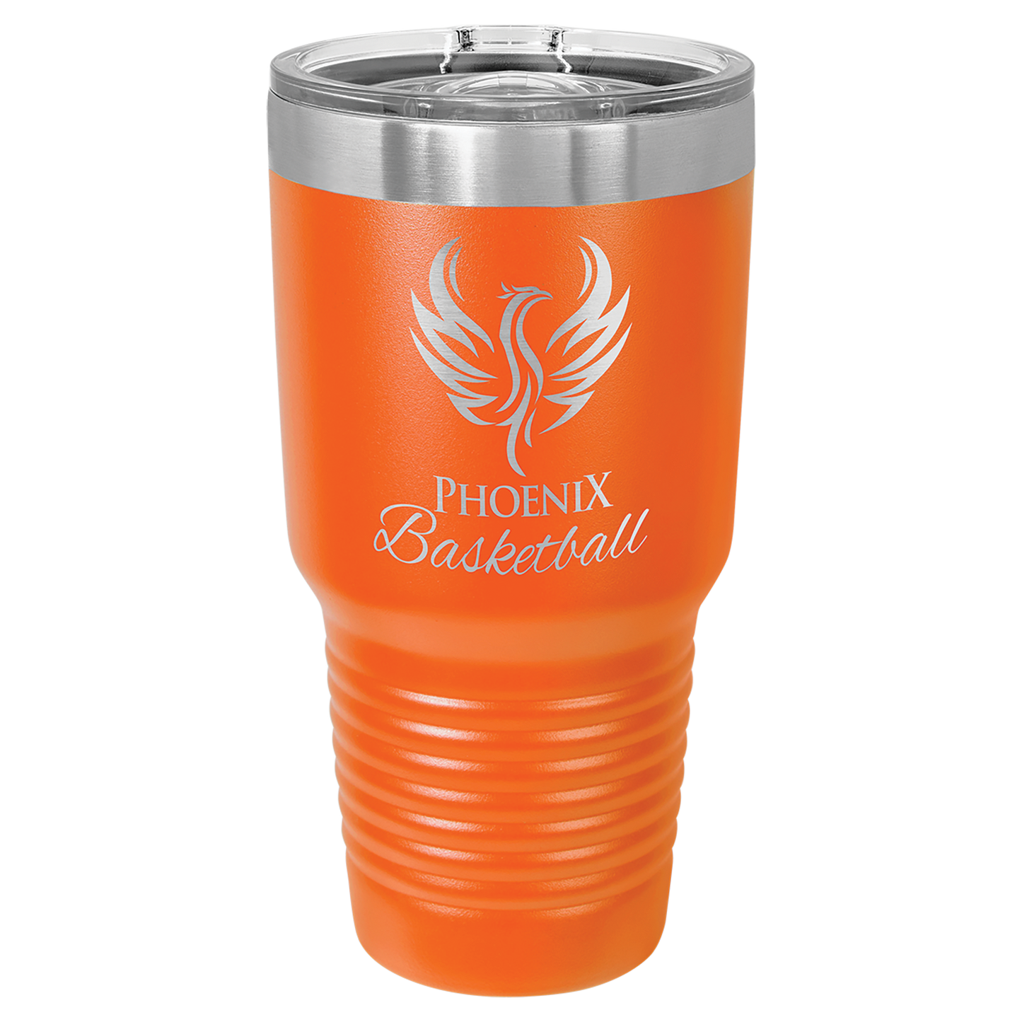 Orange 30 oz. Polar Camel Ringneck Tumbler with Slider Lid