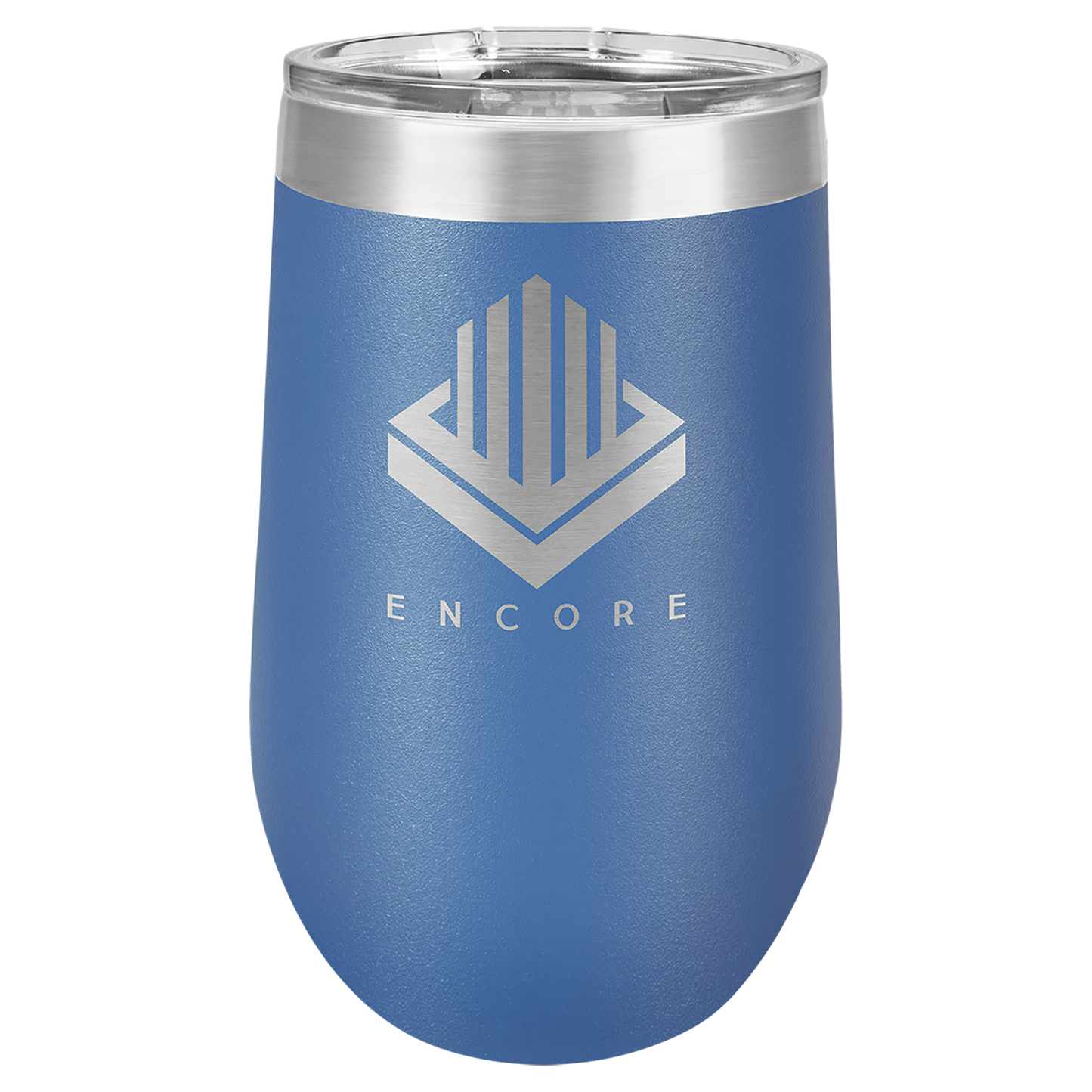 Royal Blue 16 oz. Polar Camel Stemless Tumbler