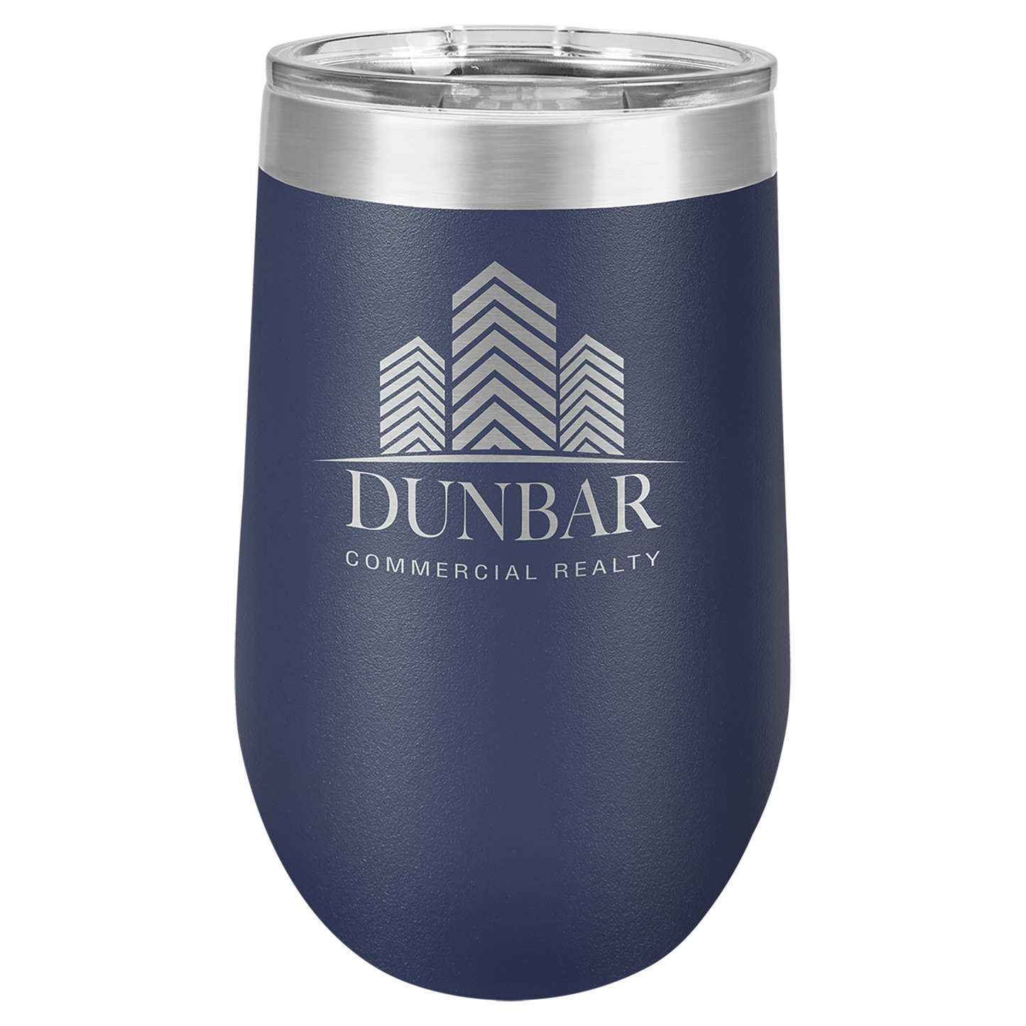 Navy Blue 16 oz. Polar Camel Stemless Tumbler