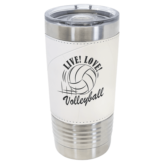 Polar Camel 20 oz. Volleyball Tumbler with Slider Lid
