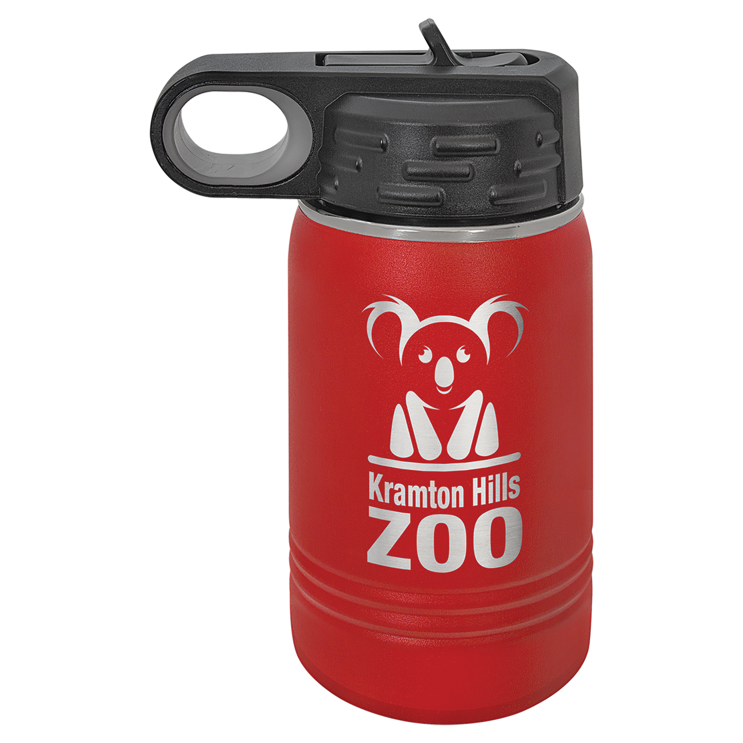 Red 12 oz. Polar Camel Water Bottle