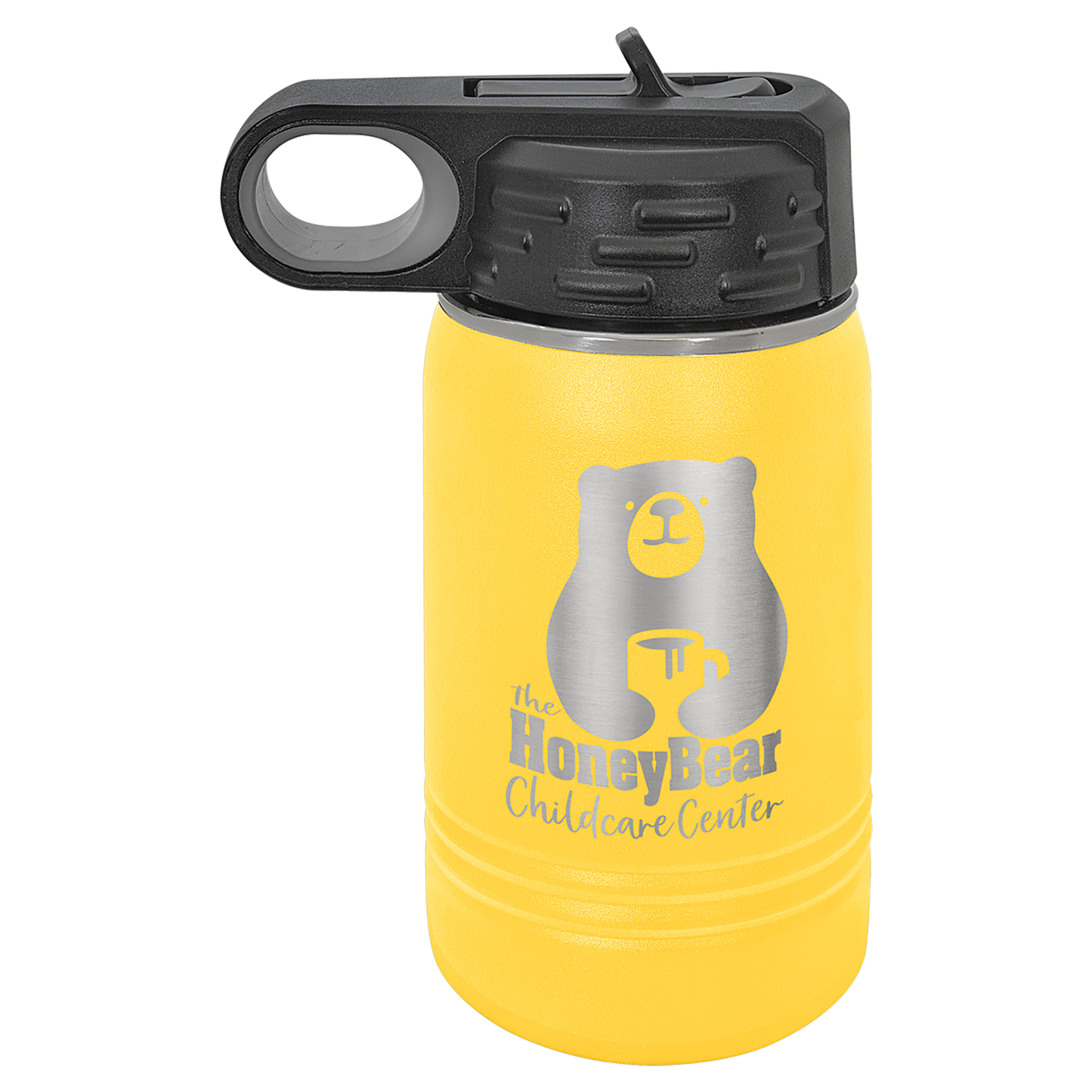 Yellow 12 oz. Polar Camel Water Bottle