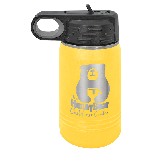 Yellow 12 oz. Polar Camel Water Bottle