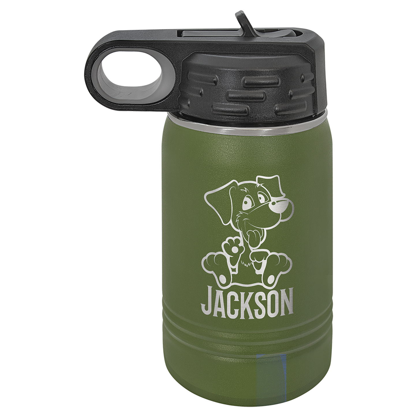 Olive Green 12 oz. Polar Camel Water Bottle