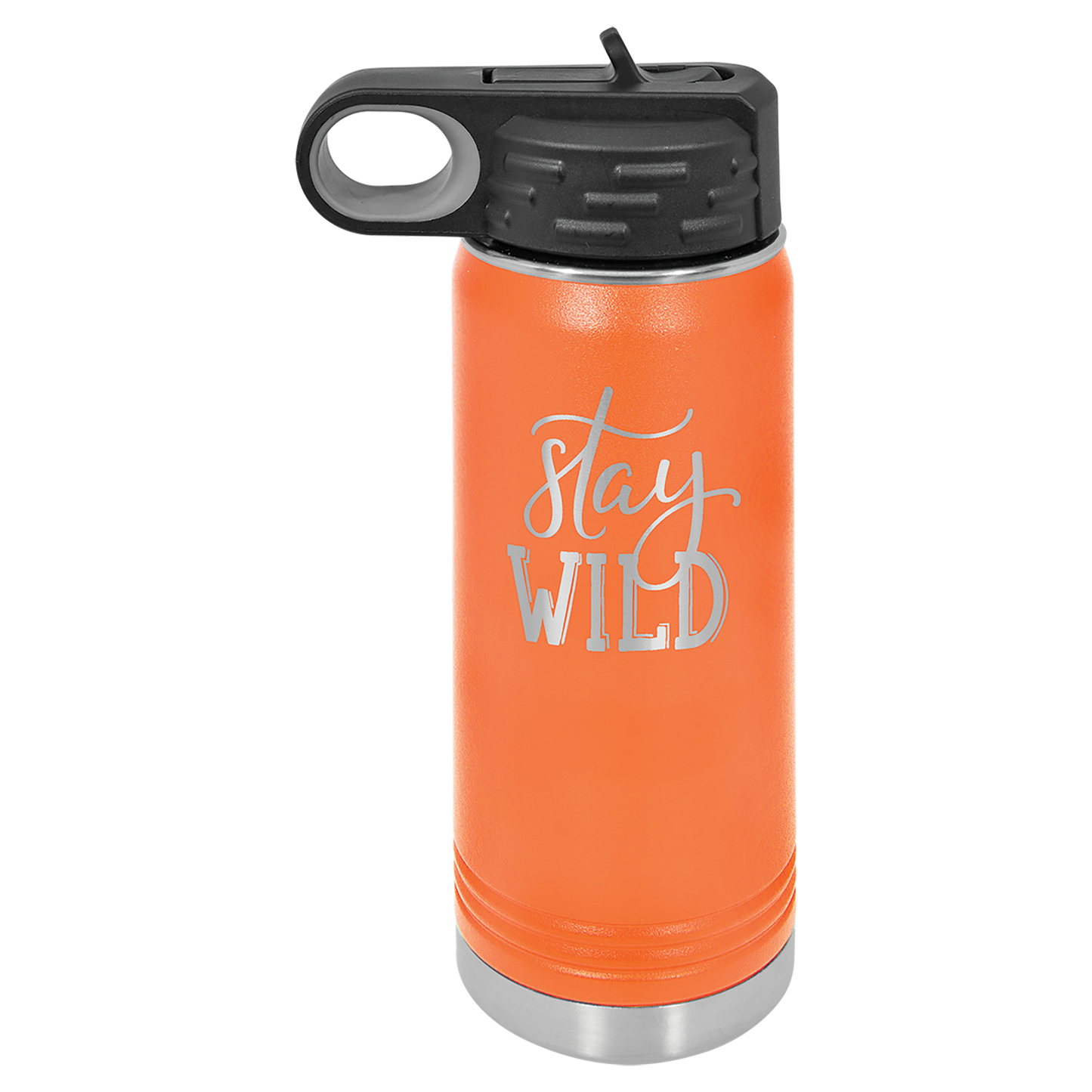 Orange 20 oz. Polar Camel Water Bottle