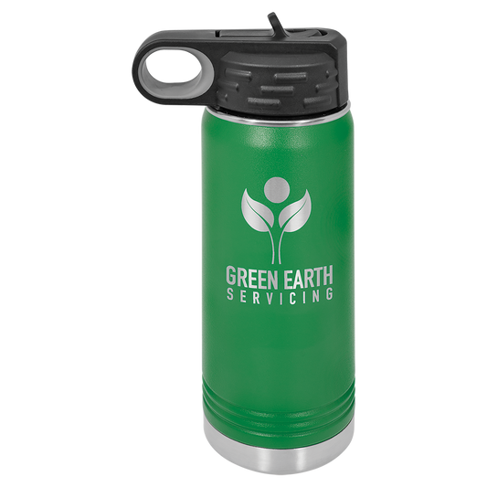 Green 20 oz. Polar Camel Water Bottle