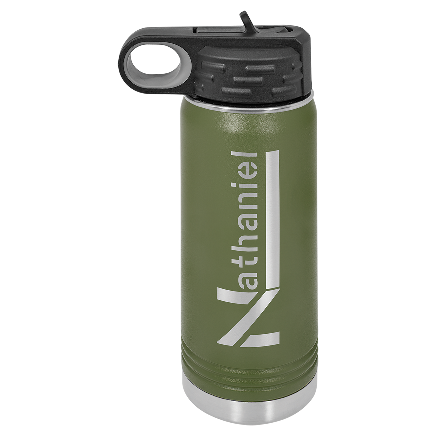 Olive Green 20 oz.Polar Camel Powder Coated Water Bottle