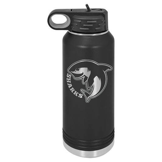 Black 32 oz. Polar Camel Water Bottles