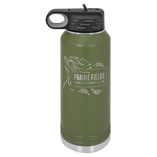 Olive Green 32 oz. Polar Camel Powder Coated Water Bottle