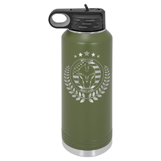 Olive Green 40 oz. Polar Camel Powder Coated Water Bottle