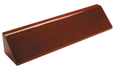 10 1/2" Rosewood Piano Finish Desk Wedge