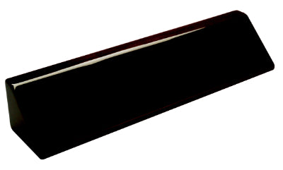 10 1/2" Black Piano Finish Desk Wedge